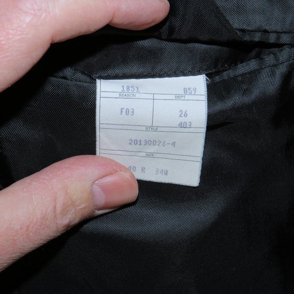 Brooks Brothers x Isaia Loro Piana Charcoal Striped Two Button Suit 40R - Picture 13 of 15